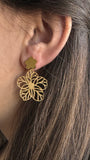 Camélia | Boucles d’Oreilles- Douceur et Raffinement