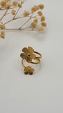 Justine | Bague Ajustable En Acier Inoxydable