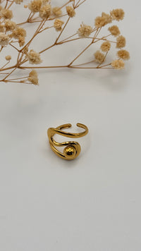 Aya | Bague Ajustable En Acier Inoxydable