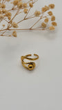 Aya | Bague Ajustable En Acier Inoxydable