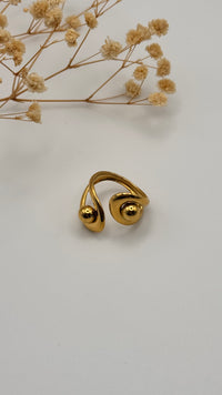 Mina | Bague Ajustable En Acier Inoxydable