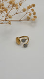 Loubna | Bague Ajustable En Acier Inoxydable