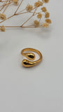 Ayla | Bague Ajustable En Acier Inoxydable