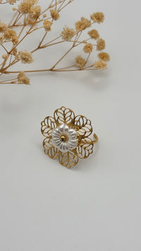Bloom | Bague Ajustable En Acier Inoxydable