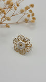 Bloom | Bague Ajustable En Acier Inoxydable