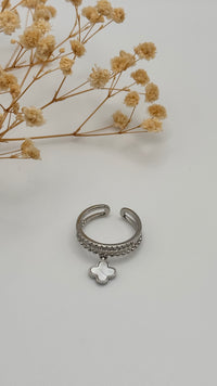 Nayla | Bague Ajustable En Acier Inoxydable