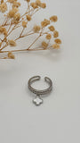 Nayla | Bague Ajustable En Acier Inoxydable