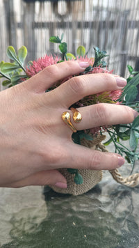 Ayla | Bague Ajustable En Acier Inoxydable