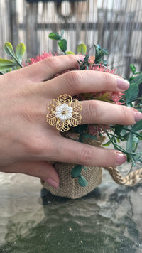 Bloom | Bague Ajustable En Acier Inoxydable