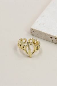 Vanessa| Bague Ajustable En Acier Inoxydable