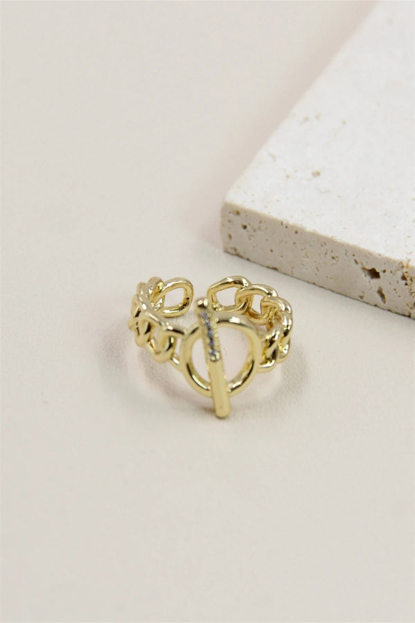 Vanessa| Bague Ajustable En Acier Inoxydable