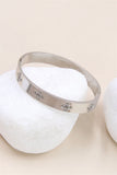 Marlène |Bracelet Jonc En Acier Inoxydable