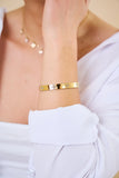 Marlène |Bracelet Jonc En Acier Inoxydable