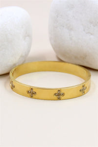 Marlène |Bracelet Jonc En Acier Inoxydable