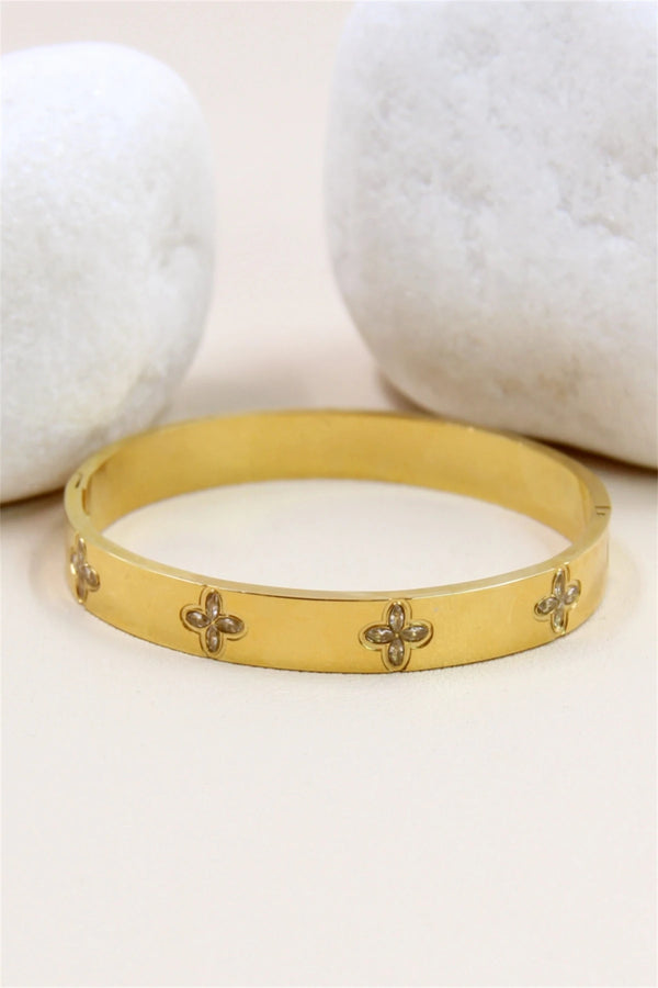 Marlène |Bracelet Jonc En Acier Inoxydable