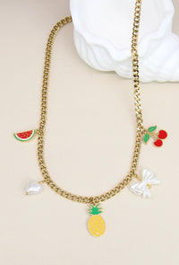 Aline|Collier En Acier Inoxydable