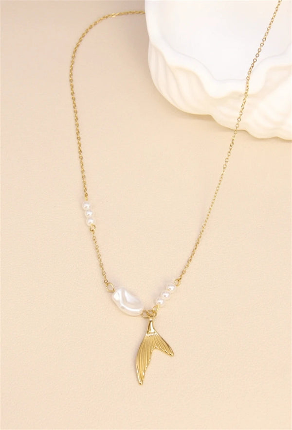 Siréne|Collier En Acier Inoxydable